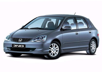EVA коврики на Honda Civic VII 5d 2000 - 2005 в Архангельске