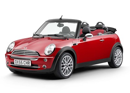 Ворсовые коврики на Mini Cooper Cabrio (R52) 2001 - 2008 в Архангельске
