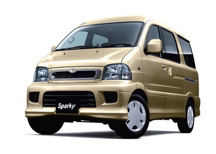 EVA коврики на Toyota Sparky 2000 - 2003 в Архангельске