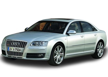Ворсовые коврики на Audi S8 (D3) 2006 - 2011 в Архангельске