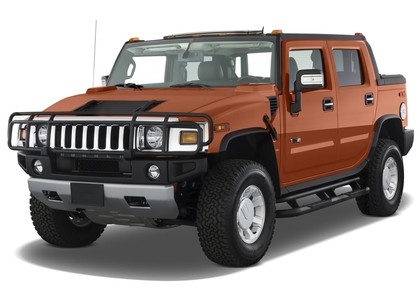 Ворсовые коврики на Hummer H2 SUT 2004 - 2009 в Архангельске
