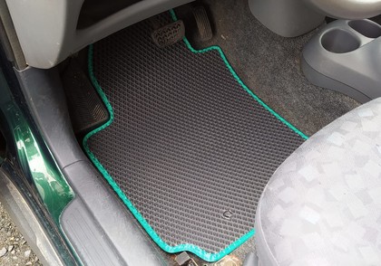 Ворсовые коврики на Toyota Echo 1999 - 2006 в Архангельске