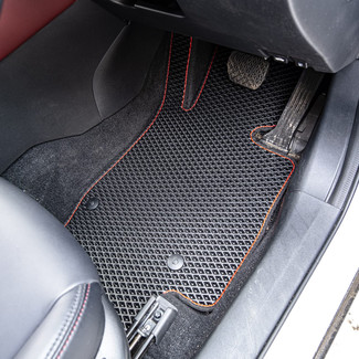 Ворсовые коврики на Mazda Demio IV (DJ) 2014 - 2025 в Архангельске