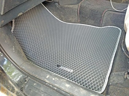 Ворсовые коврики на Toyota Wish I 2003 - 2009 в Архангельске