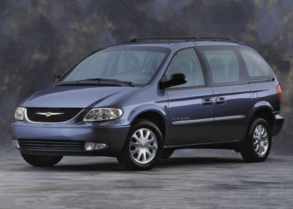 Ворсовые коврики на Chrysler Voyager (RG) 2000 - 2008 в Архангельске