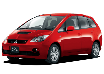 Ворсовые коврики на Mitsubishi Colt Plus VI 2004 - 2012 в Архангельске