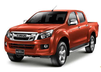 Ворсовые коврики на Isuzu D-max II 2011 - 2021 в Архангельске