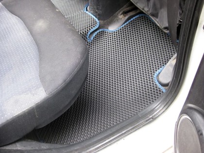 Ворсовые коврики на Honda Fit II 2007 - 2013 в Архангельске