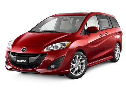 Ворсовые коврики на Mazda 5 2010 - 2018 в Архангельске