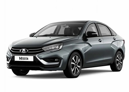 EVA коврики на Lada (ВАЗ) Vesta рестайлинг 2022 - 2025 в Архангельске