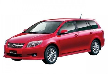 Ворсовые коврики на Toyota Corolla Fielder (E14) 2006 - 2012 в Архангельске