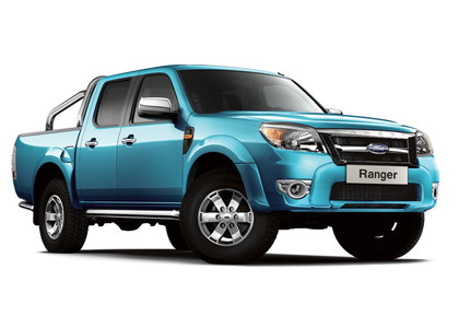 Ворсовые коврики на Ford Ranger II 2006 - 2011 в Архангельске