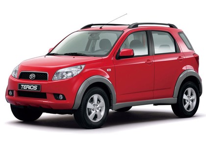 Ворсовые коврики на Daihatsu Terios II 2006 - 2018 в Архангельске