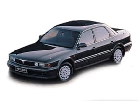 Ворсовые коврики на Mitsubishi Sigma 1990 - 1996 в Архангельске