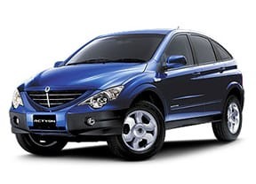Ворсовые коврики на SsangYong Actyon I 2006 - 2011 в Архангельске
