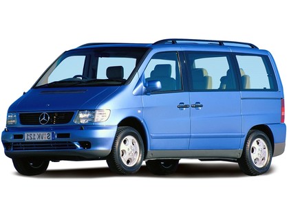 Ворсовые коврики на Mercedes Vito (W638) 1996 - 2003 в Архангельске