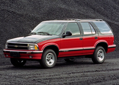 Ворсовые коврики на Chevrolet Blazer 1994 - 2005 в Архангельске
