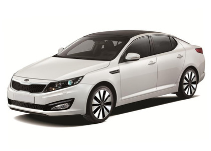 Ворсовые коврики на KIA Optima I 2010 - 2016 в Архангельске