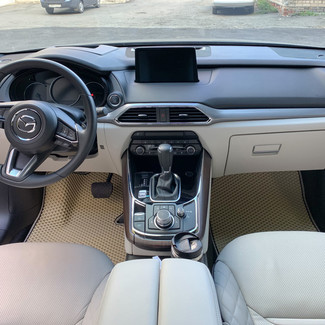 Ворсовые коврики на Mazda CX9 II 2015 - 2025 в Архангельске