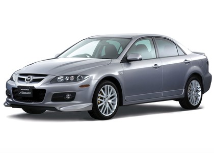 Ворсовые коврики на Mazda Atenza 2002 - 2007 в Архангельске