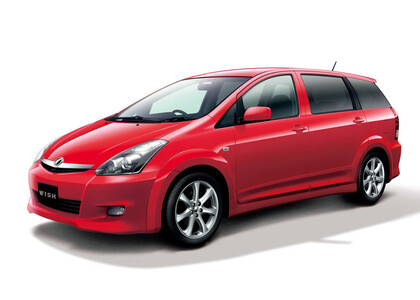 Ворсовые коврики на Toyota Wish I 2003 - 2009 в Архангельске