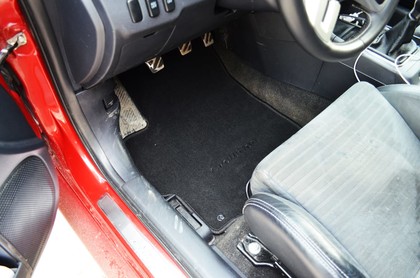 Ворсовые коврики на Mitsubishi Lancer Evolution X 2007 - 2016 в Архангельске