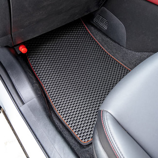 Ворсовые коврики на Mazda Demio IV (DJ) 2014 - 2025 в Архангельске