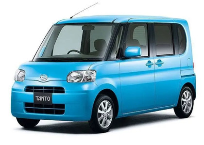 Ворсовые коврики на Daihatsu Tanto II 2007 - 2013 в Архангельске