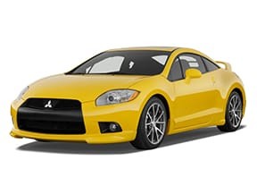 Ворсовые коврики на Mitsubishi Eclipse IV 2005 - 2011 в Архангельске