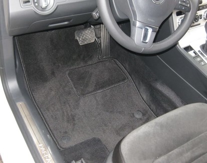 Ворсовые коврики на Volkswagen Passat B6 2005 - 2011 в Архангельске