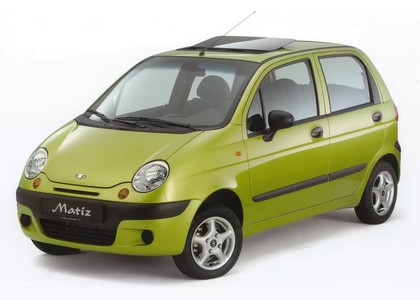 Ворсовые коврики на Daewoo Matiz 1997 - 2015 в Архангельске