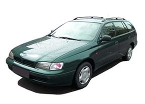 Ворсовые коврики на Toyota Carina E (T19) 1992 - 1997 в Архангельске
