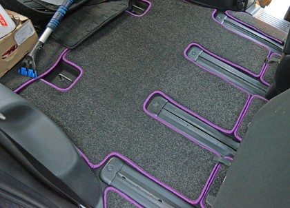 Ворсовые коврики на Honda StepWGN V 2015 - 2021 в Архангельске