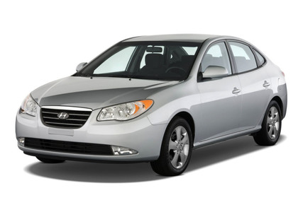 Ворсовые коврики на Hyundai Elantra 4 (HD) 2006 - 2011 в Архангельске