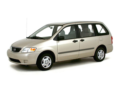 Ворсовые коврики на Mazda MPV II 1999 - 2006 в Архангельске