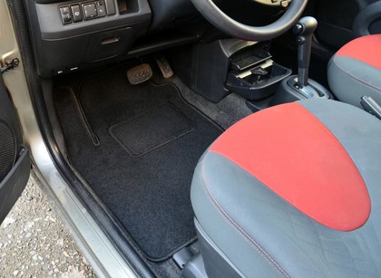 Ворсовые коврики на Nissan Micra (K12) 2003 - 2010 в Архангельске