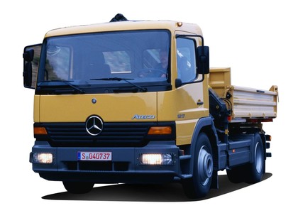 Ворсовые коврики на Mercedes Atego 1998 - 2025 в Архангельске