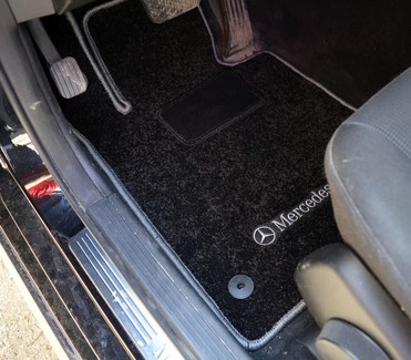 Ворсовые коврики на Mercedes GLK (X204) 2008 - 2015 в Архангельске