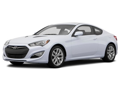 Ворсовые коврики на Hyundai Genesis Coupe I 2008 - 2014 в Архангельске