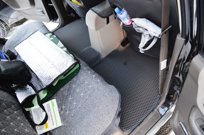 EVA коврики на Mitsubishi Pajero Sport I 1998 - 2009 в Архангельске
