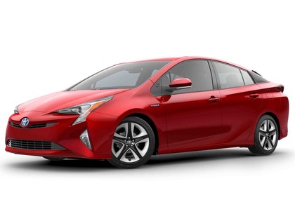 Ворсовые коврики на Toyota Prius (50) 2015 - 2023 в Архангельске