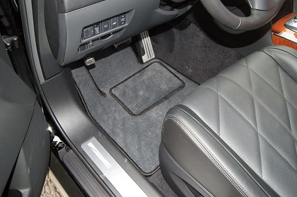Ворсовые коврики на Infiniti FX II 2009 - 2014 в Архангельске