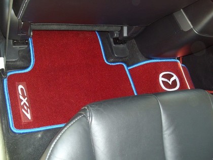 Ворсовые коврики на Mazda CX7 2006 - 2012 в Архангельске