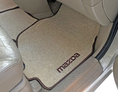 Ворсовые коврики на Mazda MPV II 1999 - 2006 в Архангельске