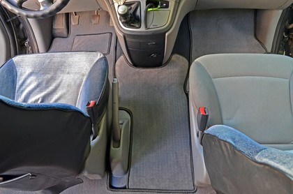 Ворсовые коврики на Hyundai H1 II 2007 - 2022 в Архангельске