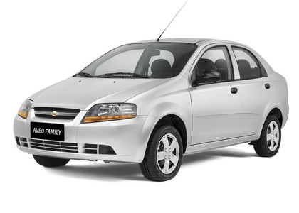 Ворсовые коврики на Chevrolet Aveo I 2002 - 2012 в Архангельске