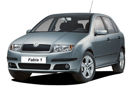 Ворсовые коврики на Skoda Fabia I 1999 - 2008 в Архангельске