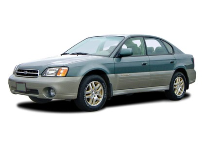 Ворсовые коврики на Subaru Outback II 1998 - 2003 в Архангельске