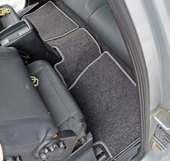 Ворсовые коврики на Land Rover Freelander I 1998 - 2006 в Архангельске