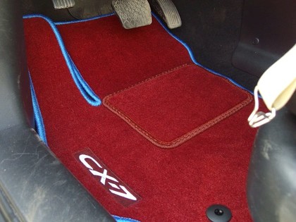 Ворсовые коврики на Mazda CX7 2006 - 2012 в Архангельске